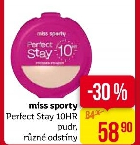 Pudr Perfect Stay 10H Miss Sporty