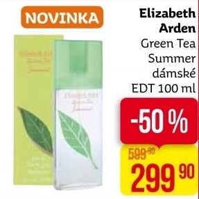 Toaletní voda dámská Green Tea Summer Elizabeth Arden