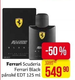 Toaletní voda pánská Black Scuderia Ferrari