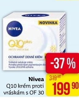 Ochranný pleťový krém OF 30 proti vráskám Q10 Plus Nivea