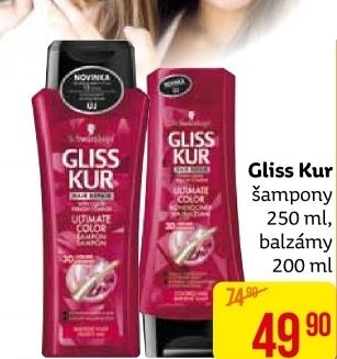 Šampon Gliss Kur Schwarzkopf