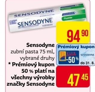 Pasta na zuby Sensodyne