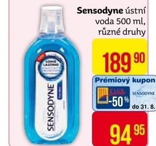 Ústní voda Sensodyne
