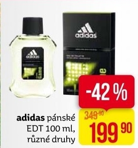 Toaletní voda pánská Adidas