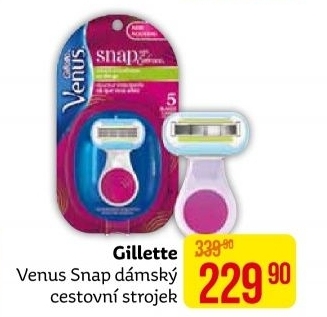 Holicí strojek dámský Snap Gillette Venus