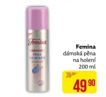 Pěna na holení dámská Femina