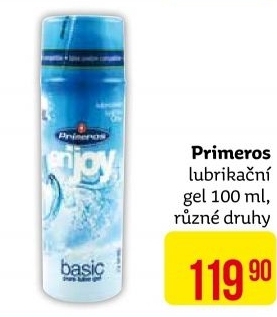 Gel lubrikační Primeros