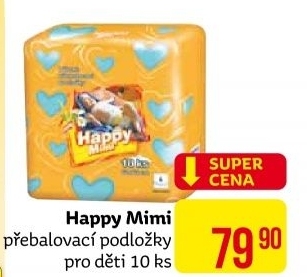 Podložky přebalovací Happy Mimi