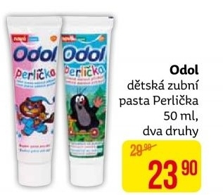 Pasta na zuby dětská Perlička Odol