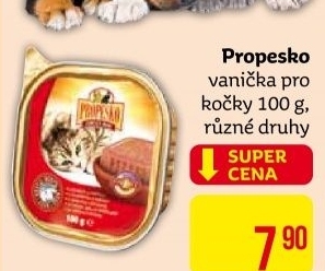 Paštika pro kočky Propesko