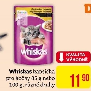 Kapsičky pro kočky Whiskas