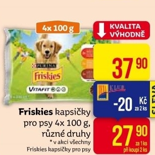 Kapsičky pro psy Friskies