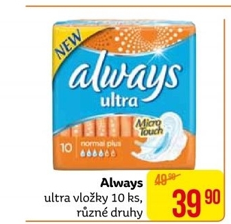 Vložky dámské Ultra Always