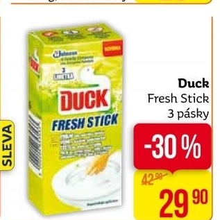 WC blok gelové pásky Fresh Stick Duck