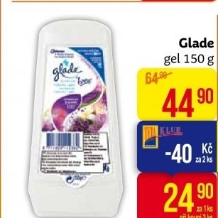Osvěžovač vzduchu gel Glade by Brise