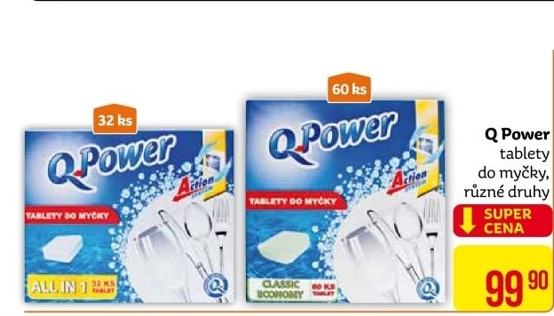 Tablety do myčky Q-Power