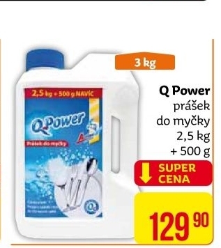 Prášek do myčky Q-Power
