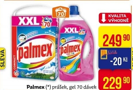 Prací prášek Palmex