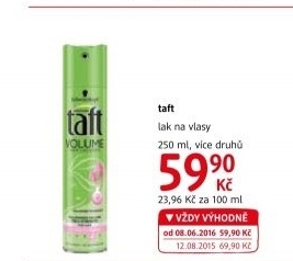 Lak na vlasy Taft Schwarzkopf