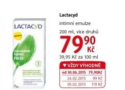 Intimní emulze Lactacyd Pharma
