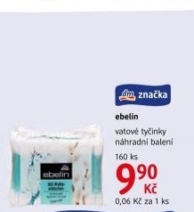 Tyčinky vatové Ebelin