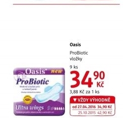 Vložky dámské ProBiotic Oasis