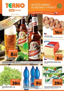 akční leták COOP 10.8.2016-16.8.2016