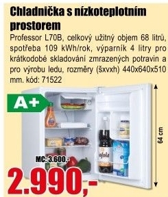 Chladnička Professor L70B
