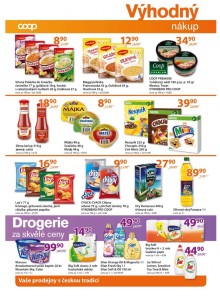 akční leták COOP 15.8.2016-30.8.2016
