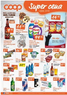 akční leták COOP 15.8.2016-30.8.2016