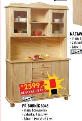 Nástavec příborníku 8046