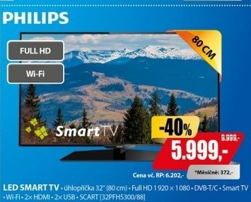 32PFH5300/88 LED FULL HD LCD TV PHILIPS