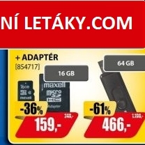 MicroSDHC 16GB CL10 + adpt 854717 MAXELL
