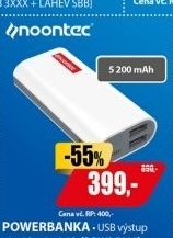 POWA 5200 POWER BANKNOONTEC