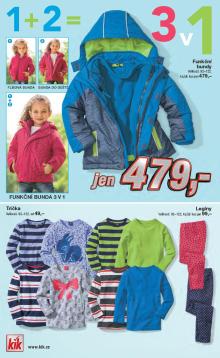 akční leták Kik textil 17.8.2016-30.9.2016