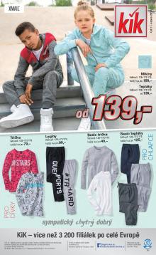 akční leták Kik textil 17.8.2016-30.9.2016