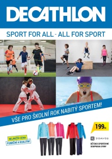 akční leták Decathlon 18.8.2016-18.9.2016