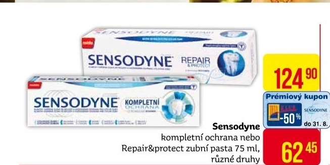 Pasta na zuby Kompletní ochrana Sensodyne