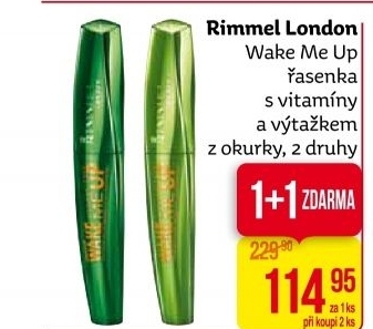 Řasenka Wake Me Up Rimmel