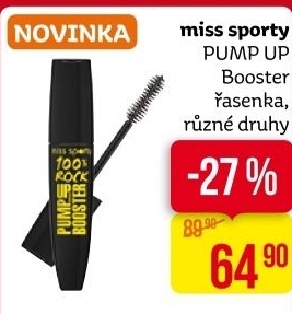 Řasenka Pump Up Booster Miss Sporty
