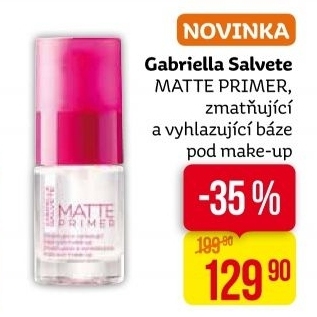 Zmatňující báze Matte Primer Gabriella Salvete