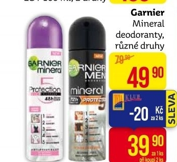 Deodoranty Garnier