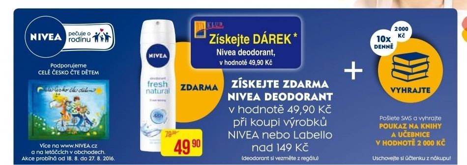 Deodoranty Nivea