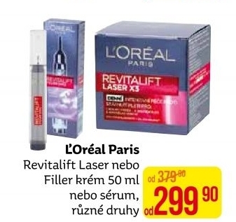 Krém pleťový proti vráskám Revitalift Filler L'Oréal