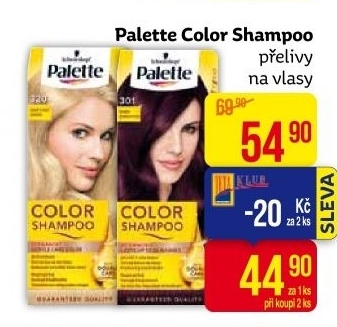 Barva na vlasy Color Shampoo Palette Schwarzkopf