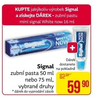 Pasty na zuby Signal