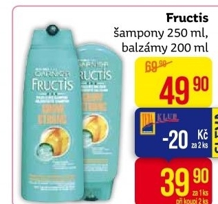 Šampon Fructis Garnier