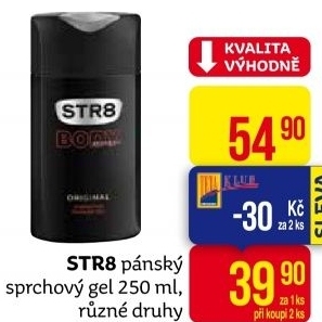 Sprchový gel pánský STR8