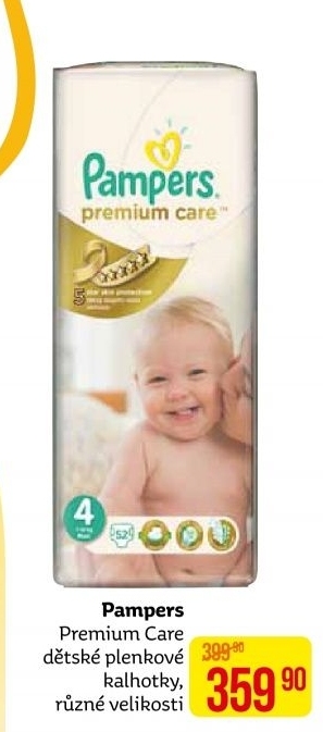 Pleny dětské Pampers Premium Care