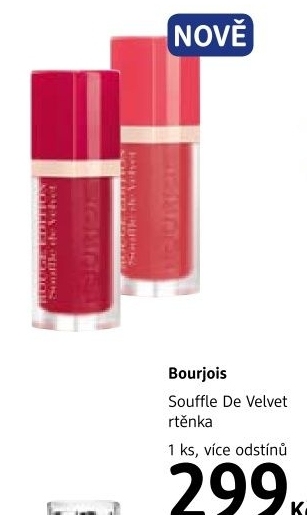 Rtěnka Souffle De Velvet Bourjois